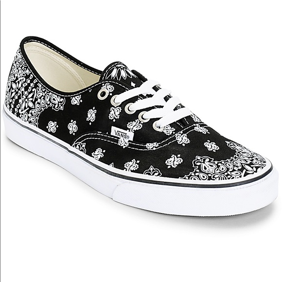 bandana slip on vans
